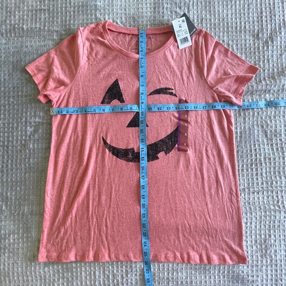 NWT Grayson Threads Winking Pumpkin Orange Tee Shirt, XL - Picture 4 of 6